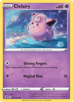 Clefairy 074/192 Rebel Clash