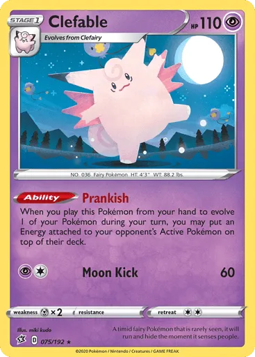 Clefable 075/192 Rebel Clash