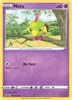 Natu 076/192 Rebel Clash