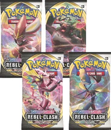 Rebel Clash Booster Pack Art Bundle (Set of 4)