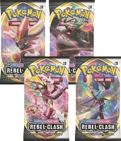 Rebel Clash Booster Pack Art Bundle (Set of 4)