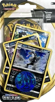 Rebel Clash Premium Checklane Blister - Galarian Obstagoon