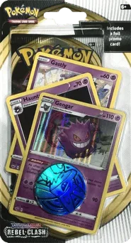 Rebel Clash Premium Checklane Blister - Gengar