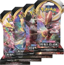 Rebel Clash Sleeved Booster Pack Art Bundle (Set of 4)