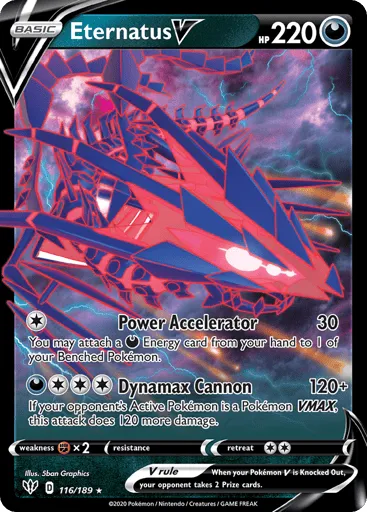 Eternatus V 116/189 Darkness Ablaze