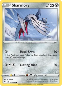 Skarmory 120/189 Darkness Ablaze