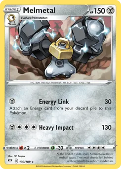 Melmetal 130/189 Darkness Ablaze