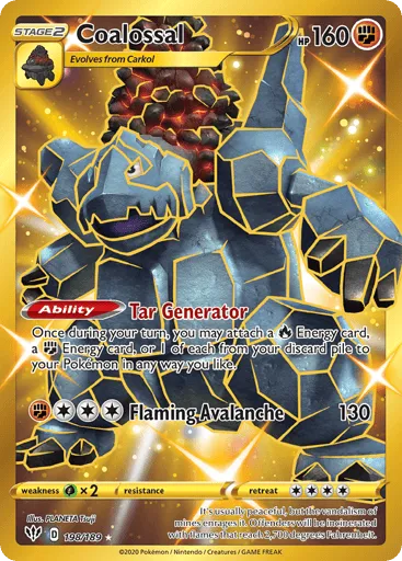 Coalossal 198/189 Darkness Ablaze