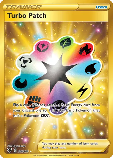 Turbo Patch 200/189 Darkness Ablaze