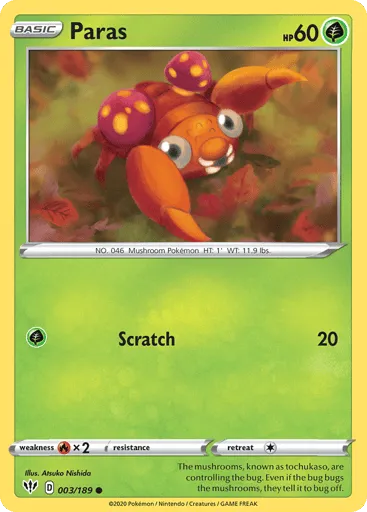 Paras 003/189 Darkness Ablaze