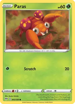 Paras 003/189 Darkness Ablaze