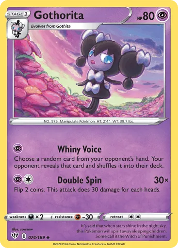Gothorita 074/189 Darkness Ablaze