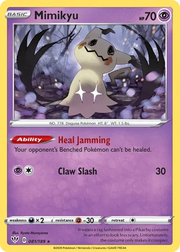 Mimikyu 081/189 Darkness Ablaze