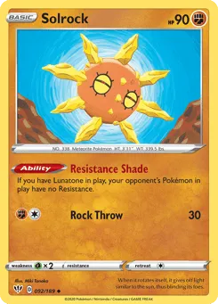 Solrock 092/189 Darkness Ablaze