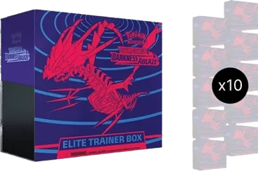 Darkness Ablaze Elite Trainer Box Case