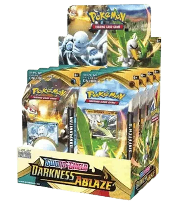 Darkness Ablaze Theme Deck Display