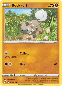 Rockruff 029/073 Champion's Path