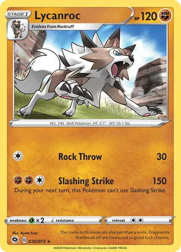 Lycanroc 030/073 Champion's Path