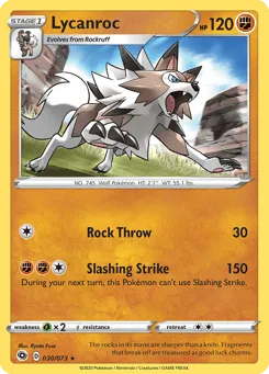 Lycanroc 030/073 Champion's Path