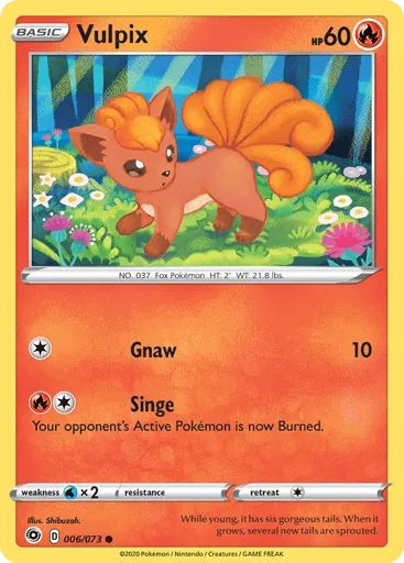 Vulpix 006/073 Champion's Path
