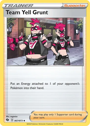 Team Yell Grunt 067/073 Champion's Path