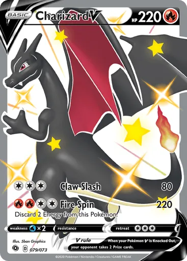 Charizard V 079/073 Champion's Path