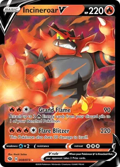 Incineroar V 008/073 Champion's Path