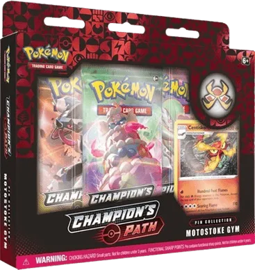 Champion's Path Pin Collection - Motostoke Gym