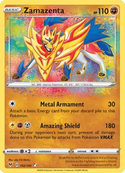 Zamazenta 102/185 Vivid Voltage