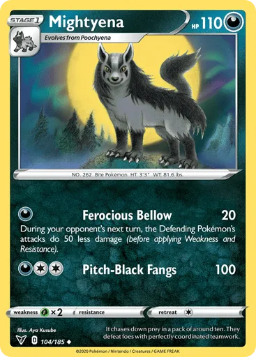Mightyena 104/185 Vivid Voltage