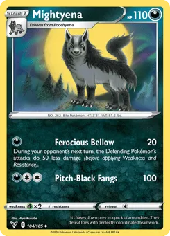 Mightyena 104/185 Vivid Voltage