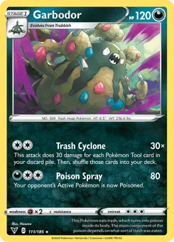 Garbodor 111/185 Vivid Voltage