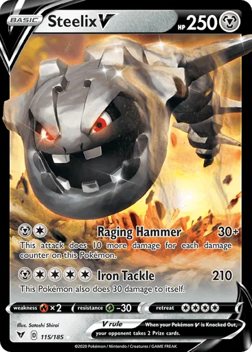 Steelix V 115/185 Vivid Voltage