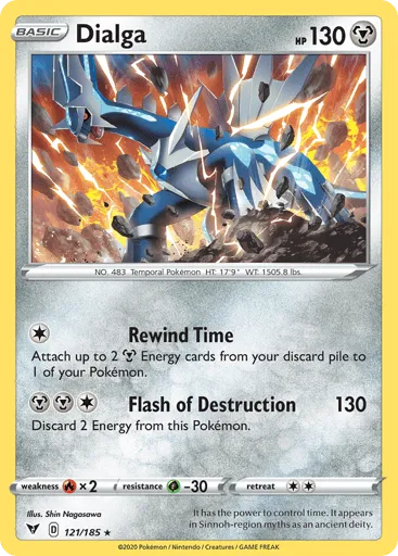 Dialga 121/185 Vivid Voltage