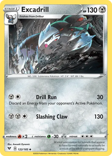 Excadrill 122/185 Vivid Voltage