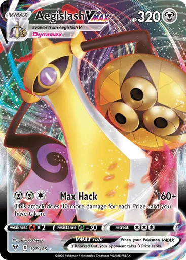 Aegislash VMAX 127/185 Vivid Voltage