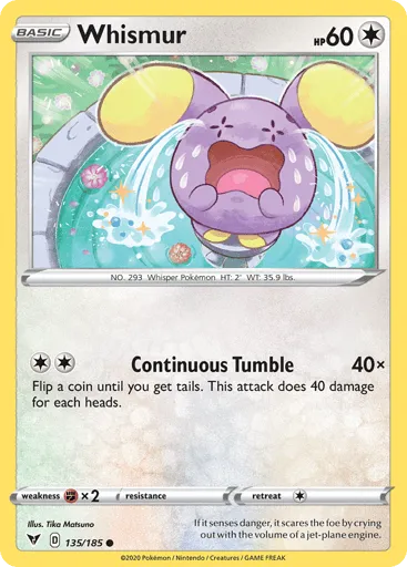 Whismur 135/185 Vivid Voltage