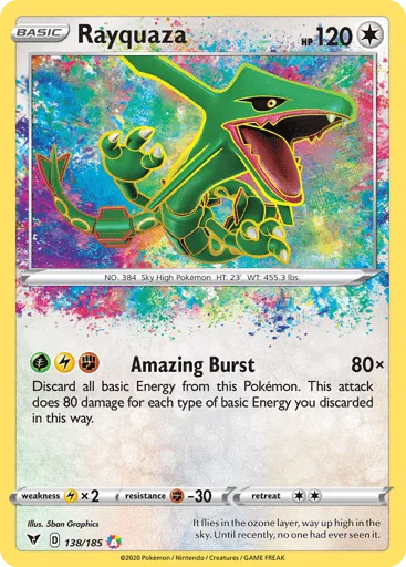 Rayquaza 138/185 Vivid Voltage