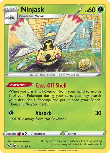 Ninjask 014/185 Vivid Voltage