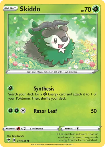 Skiddo 017/185 Vivid Voltage