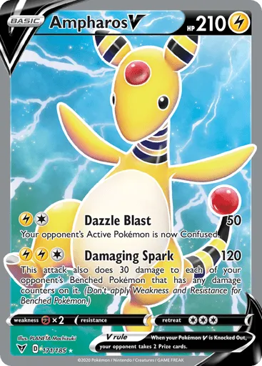 Ampharos V 171/185 Vivid Voltage