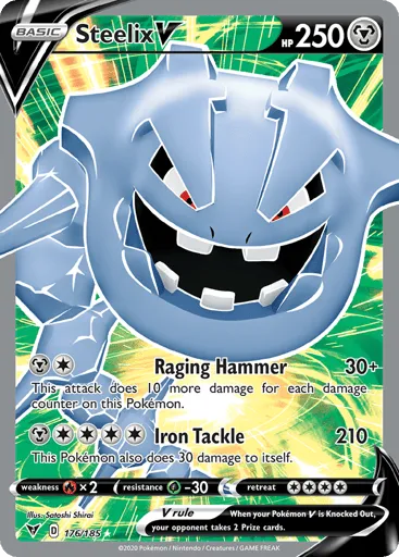 Steelix V 176/185 Vivid Voltage