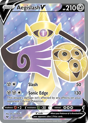 Aegislash V 177/185 Vivid Voltage