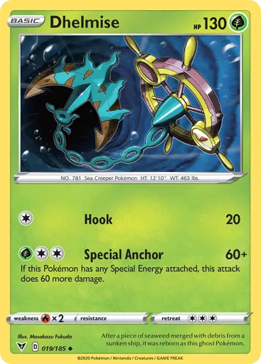 Dhelmise 019/185 Vivid Voltage