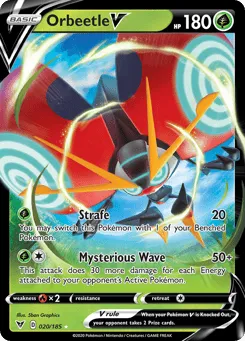 Orbeetle V 020/185 Vivid Voltage