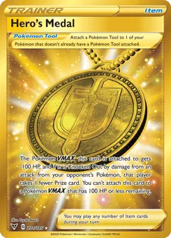 Hero's Medal 201/185 Vivid Voltage