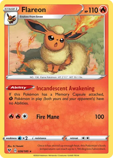 Flareon 026/185 Vivid Voltage
