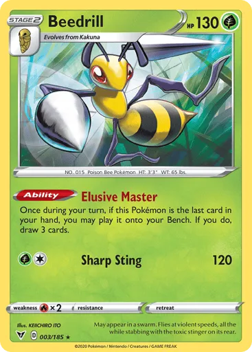 Beedrill 003/185 Vivid Voltage