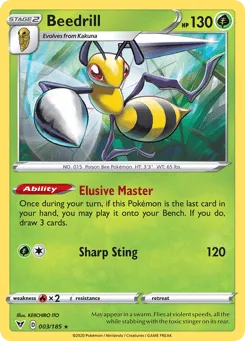 Beedrill 003/185 Vivid Voltage