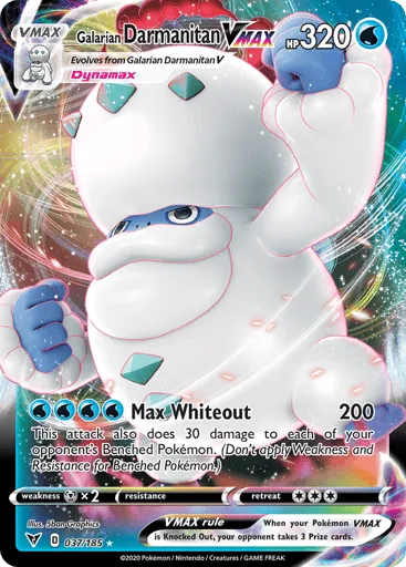 Galarian Darmanitan VMAX 037/185 Vivid Voltage